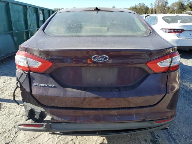 Sedans FORD FUSION 2013 Czerwony