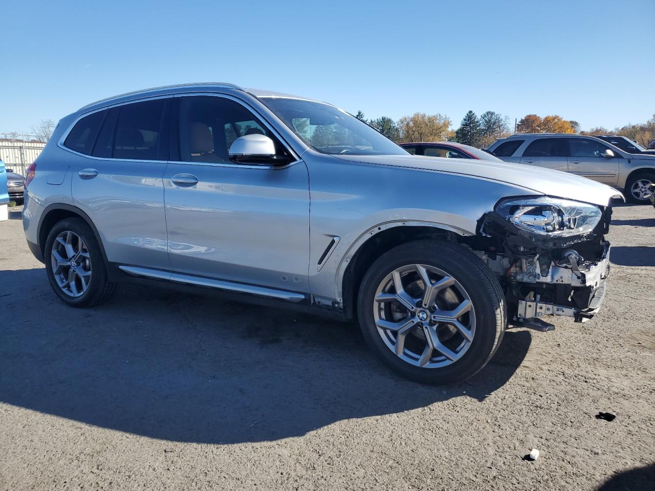 VIN 5UXTY5C06M9F36923 2021 BMW X3 no.4