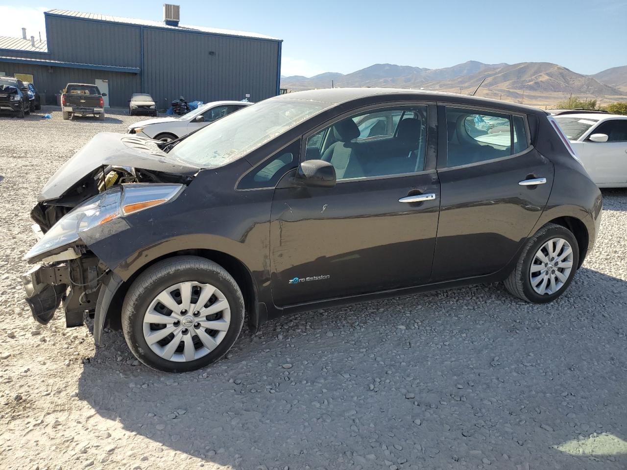 2017 Nissan Leaf S VIN: 1N4BZ0CP2HC302400 Lot: 75301234