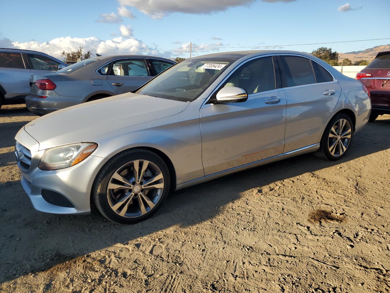 VIN 55SWF4JB9GU165152 2016 MERCEDES-BENZ C-CLASS no.1