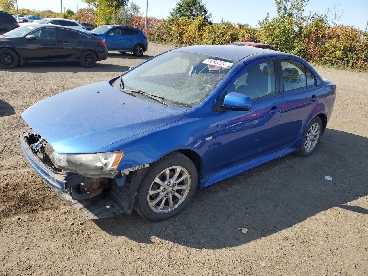 2011 Mitsubishi Lancer Es/Es Sport продається в Montreal-est, QC - Front End