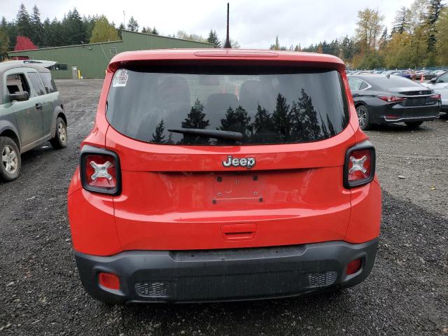  JEEP RENEGADE 2020 Красный