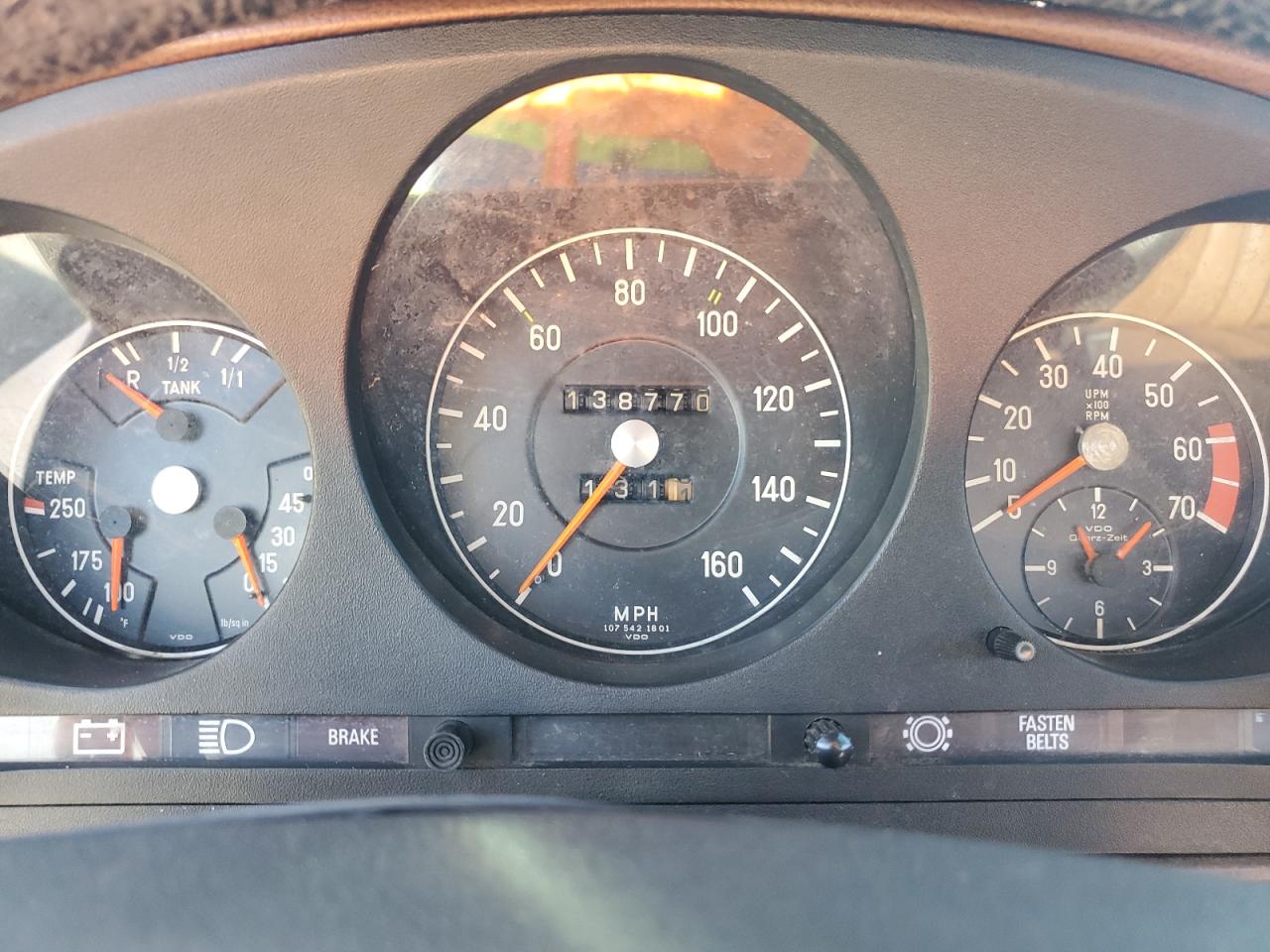 1976 Mercedes-Benz 450 Slc VIN: 10702412013533 Lot: 78412864
