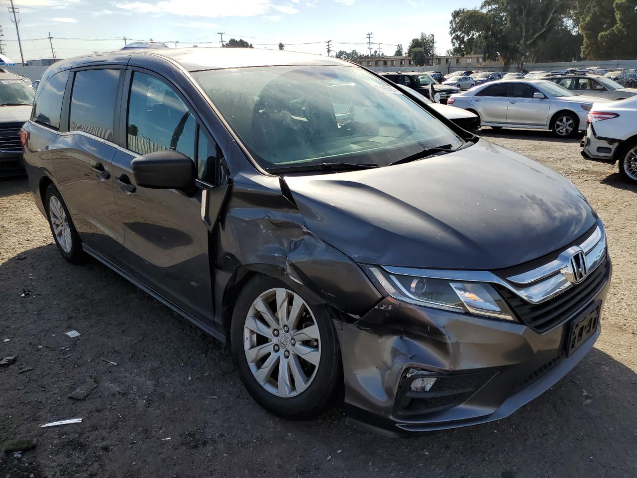 2019 Honda Odyssey Lx VIN: 5FNRL6H24KB037855 Lot: 75665884