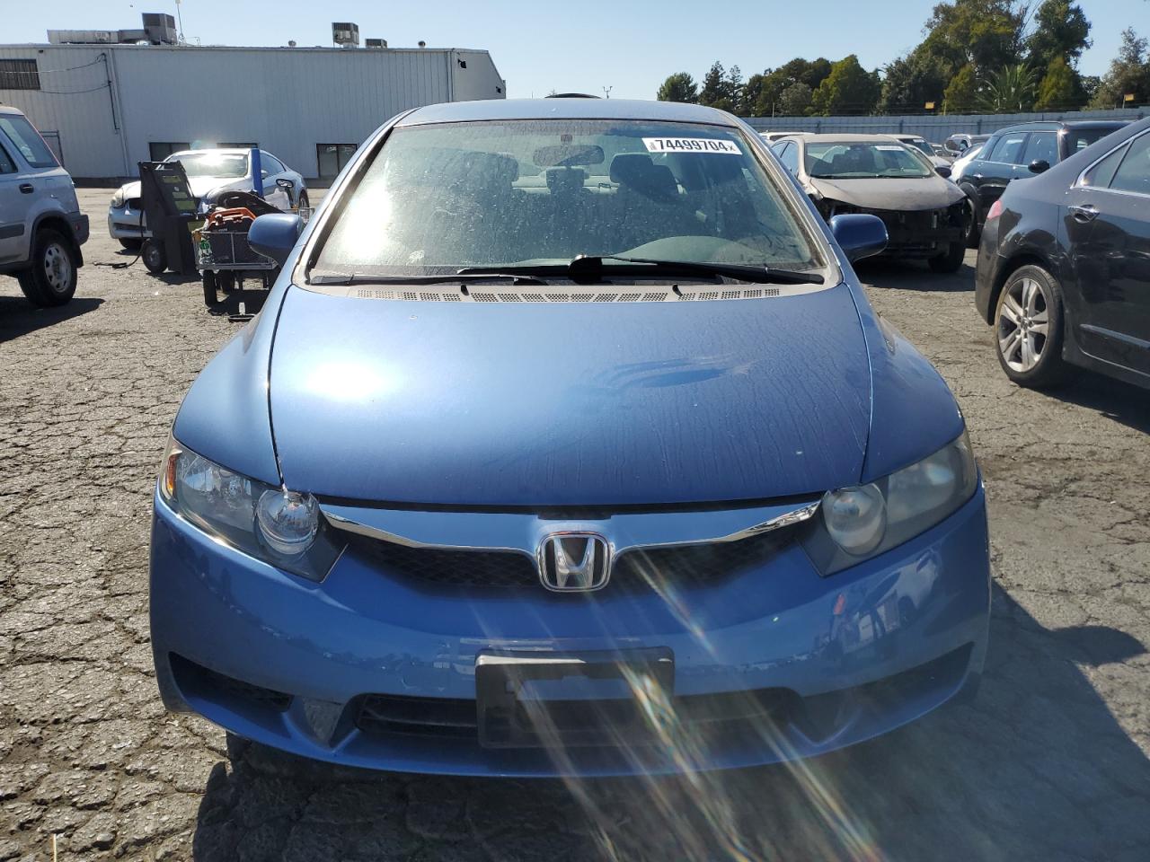 2009 Honda Civic Lx VIN: 1HGFA16589L011972 Lot: 74499704