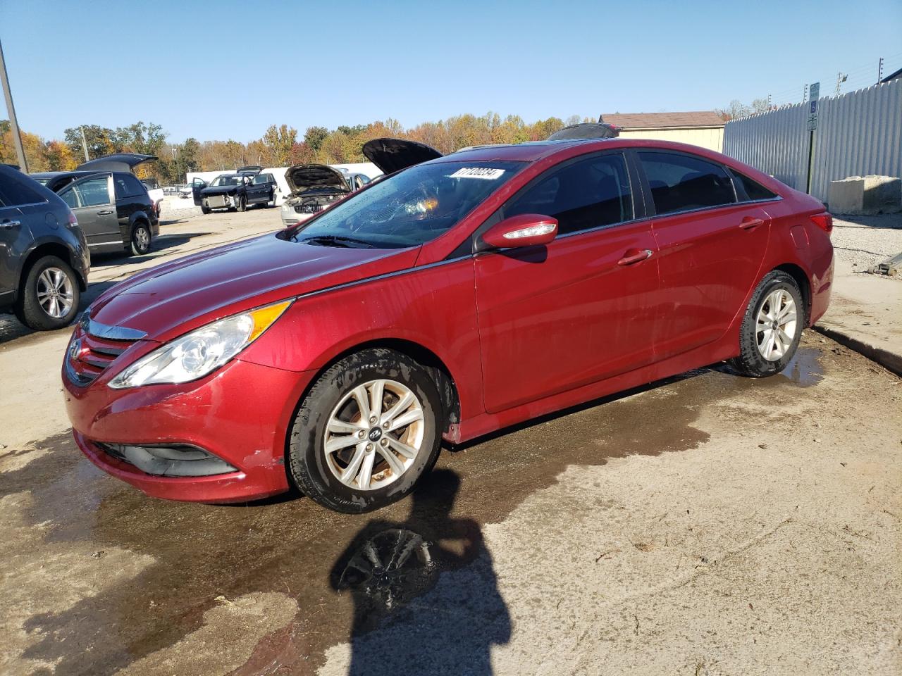 VIN 5NPEB4AC7EH893035 2014 HYUNDAI SONATA no.1