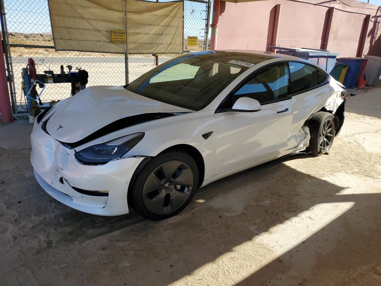 VIN 5YJ3E1EA4MF069495 2021 TESLA MODEL 3 no.1