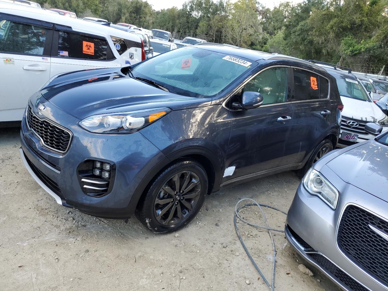 2019 Kia Sportage Ex VIN: KNDPN3AC8K7586211 Lot: 76583234