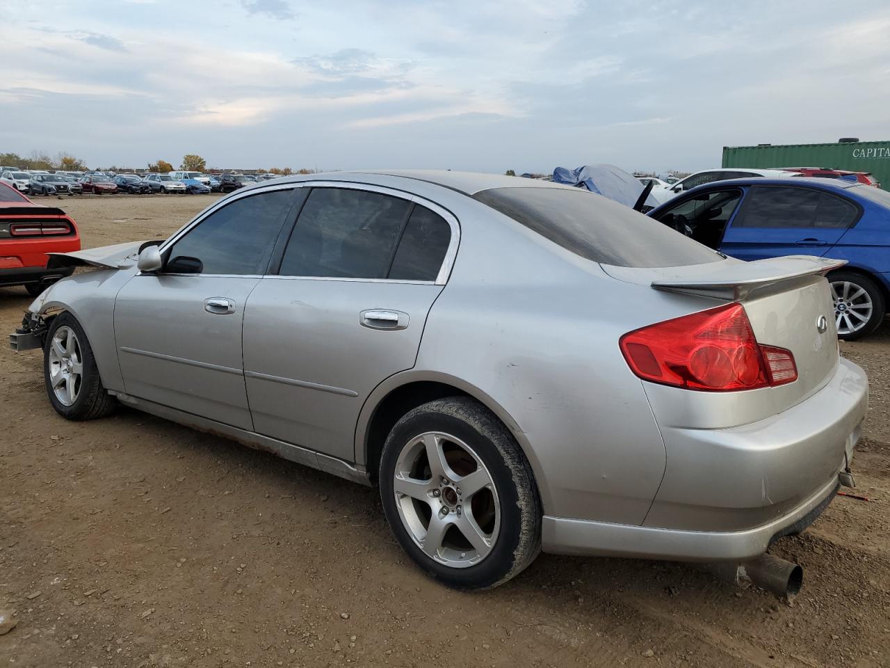 2003 Infiniti G35 silver null gas JNKCV51E03M318105 photo #3