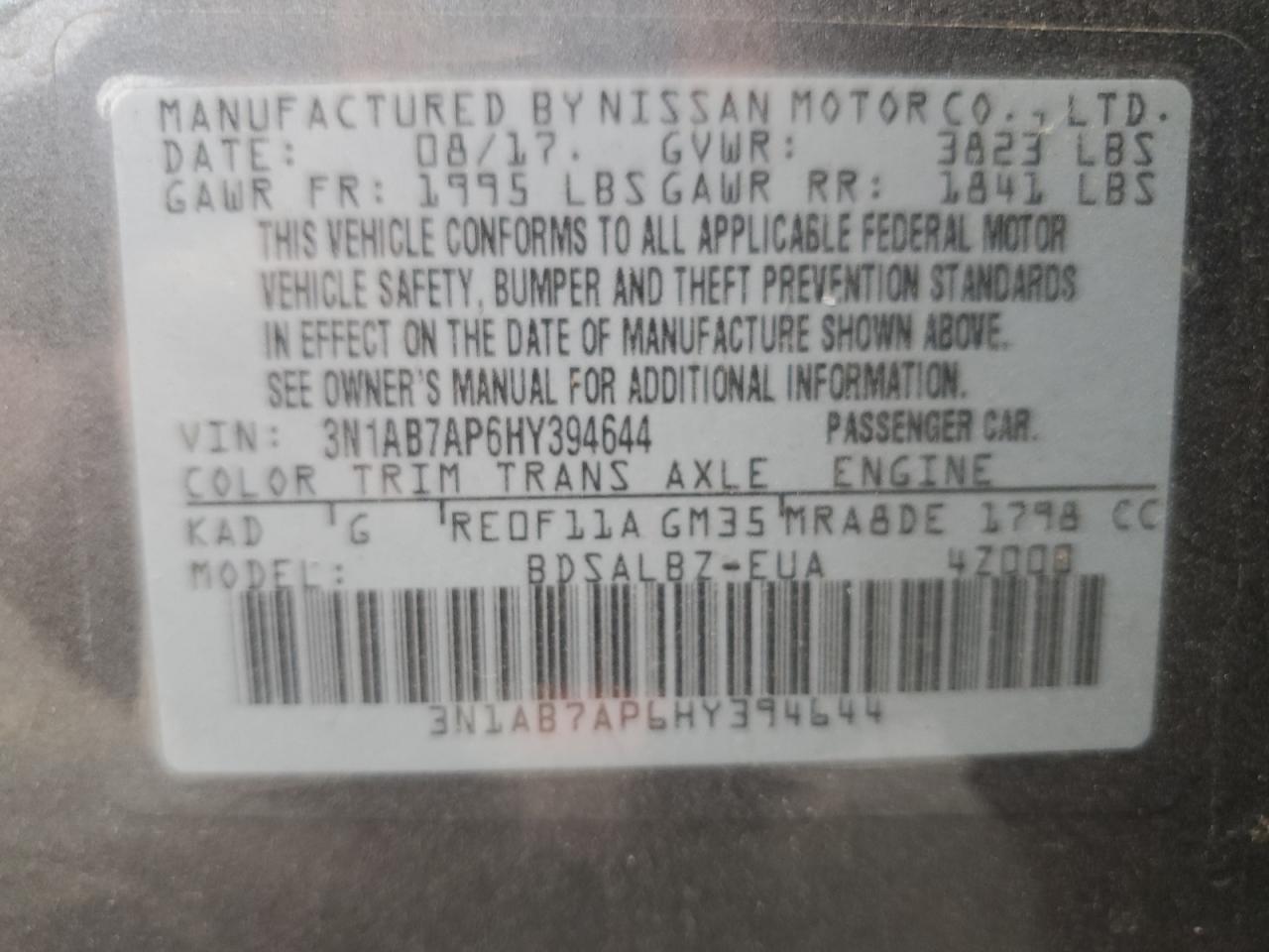 2017 Nissan Sentra - Image 12