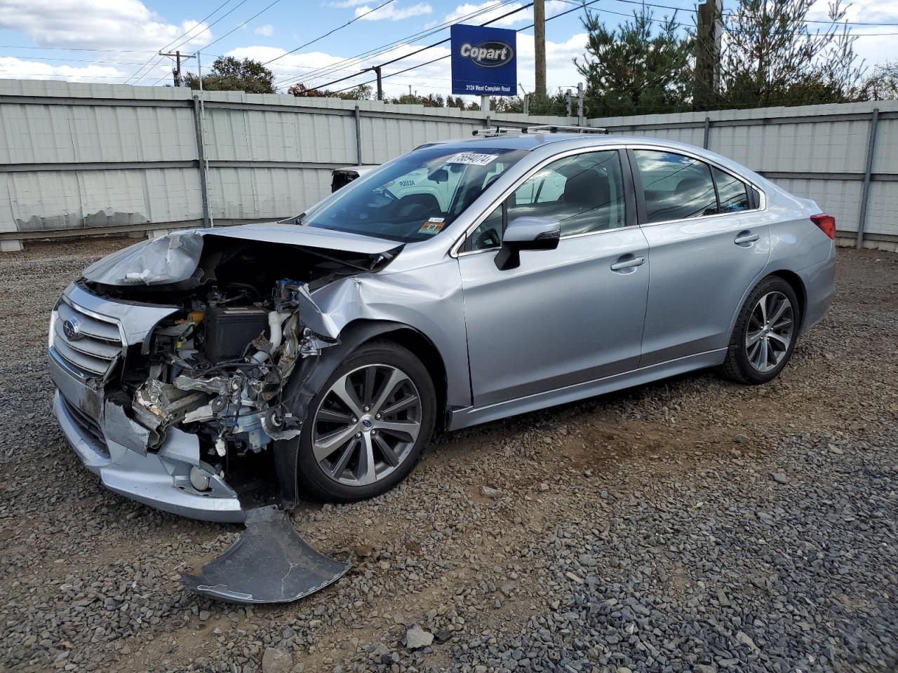 2016 Subaru Legacy 2.5I Limited VIN: 4S3BNAJ65G3015265 Lot: 75694074