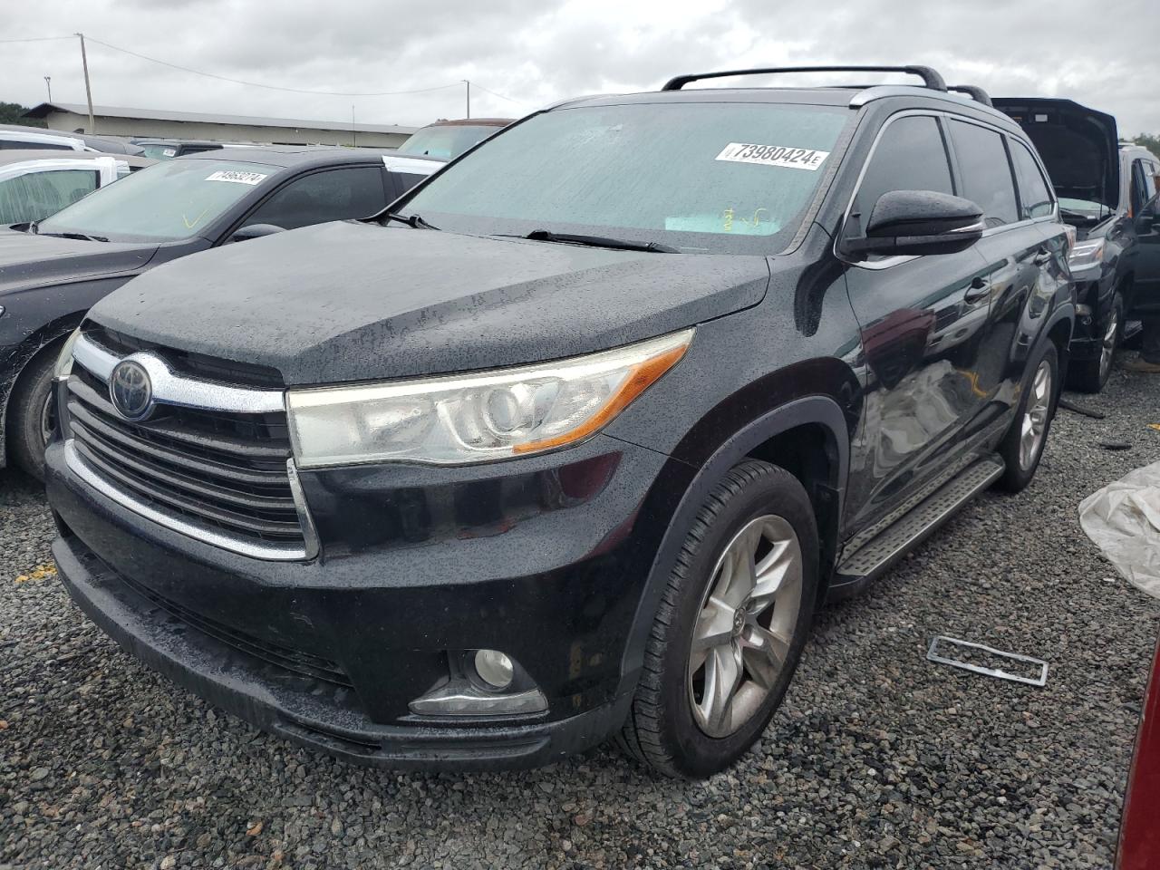 VIN 5TDDKRFH5FS087719 2015 TOYOTA HIGHLANDER no.1