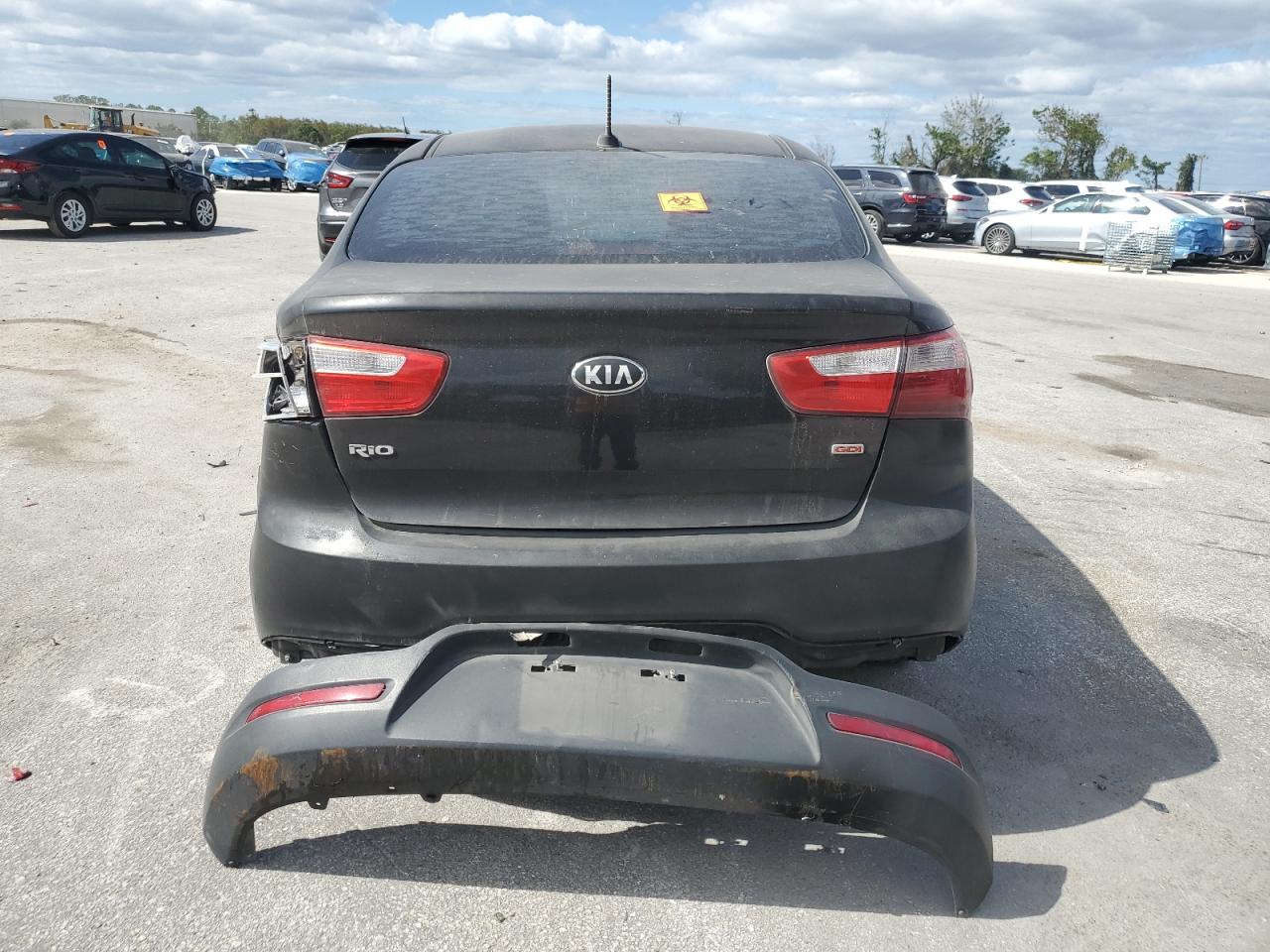 2015 Kia Rio Lx VIN: KNADM4A37F6468462 Lot: 76694274