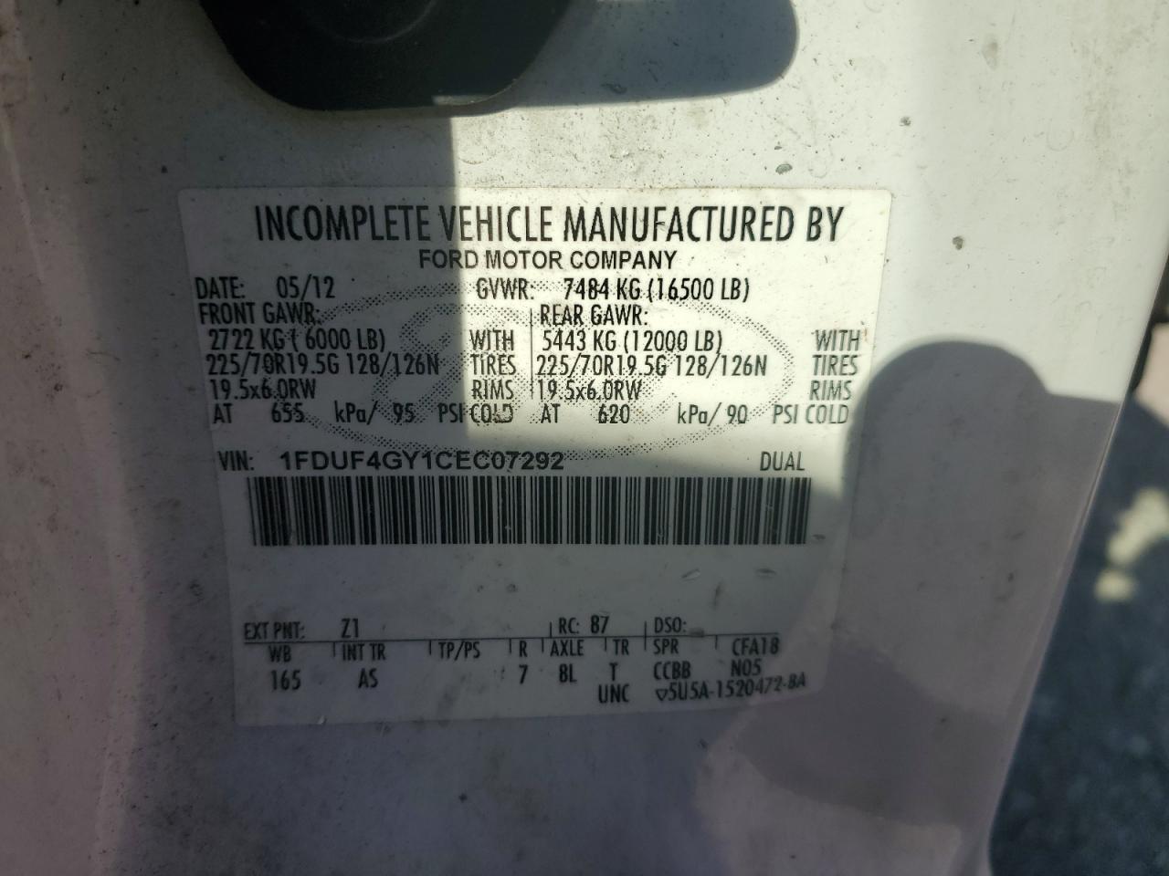 2012 Ford F450 - Image 13