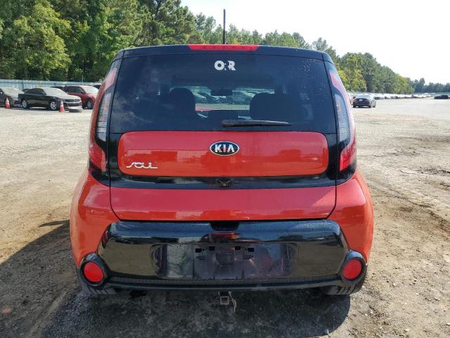  KIA SOUL 2016 Червоний