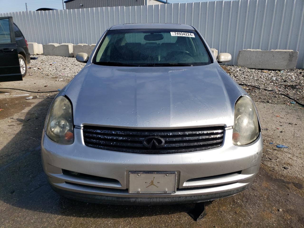 2003 Infiniti G35 VIN: JNKCV51E83M007828 Lot: 74934224