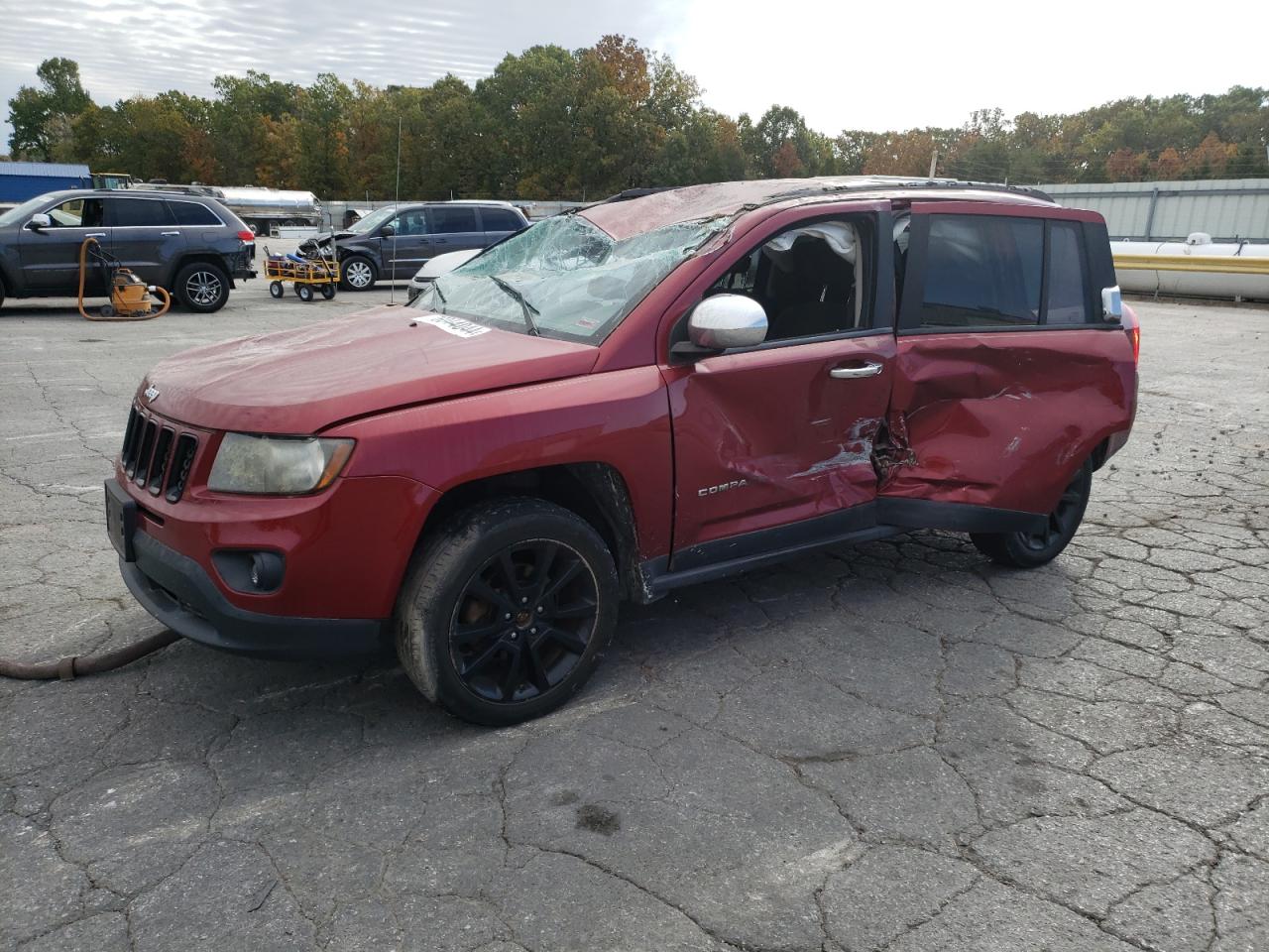 2012 Jeep Compass Latitude zu verkaufen in Bridgeton, MO - Rollover
