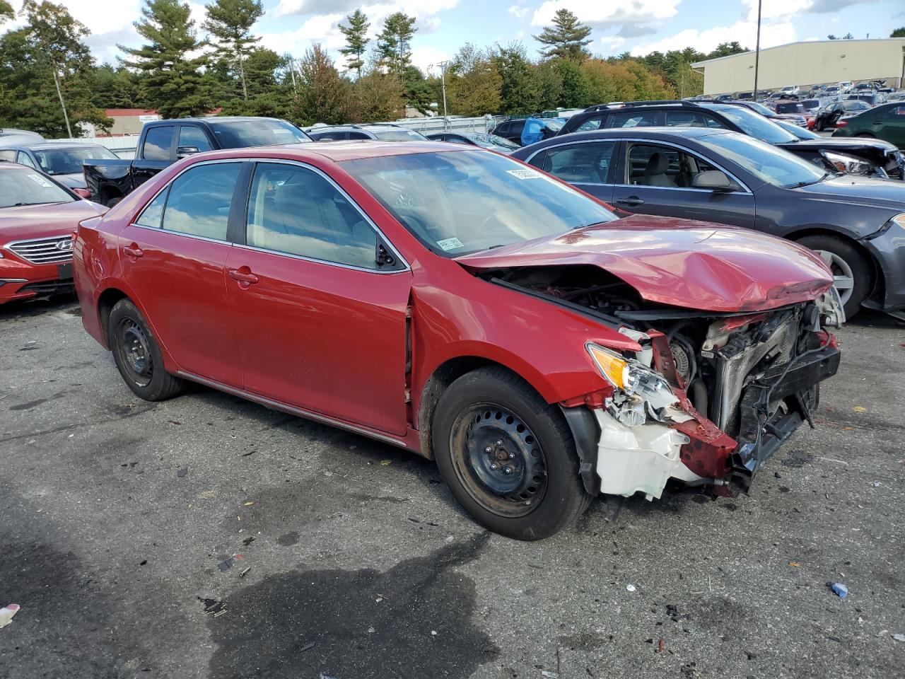 VIN 4T1BF1FKXDU674446 2013 TOYOTA CAMRY no.4