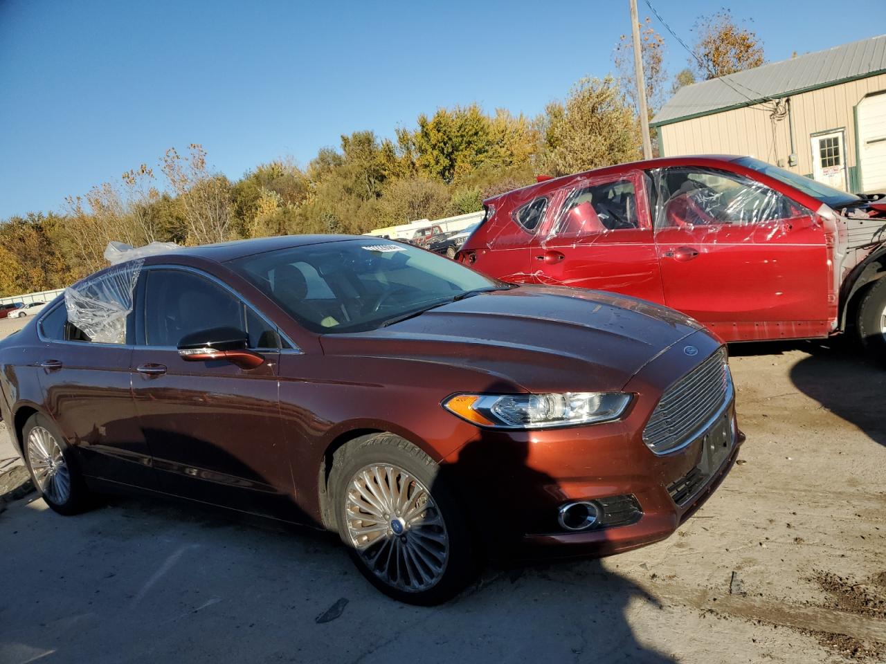 2016 Ford Fusion Titanium VIN: 3FA6P0K9XGR347126 Lot: 77229084