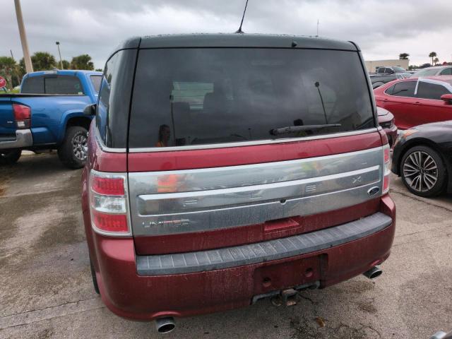  FORD FLEX 2014 Red