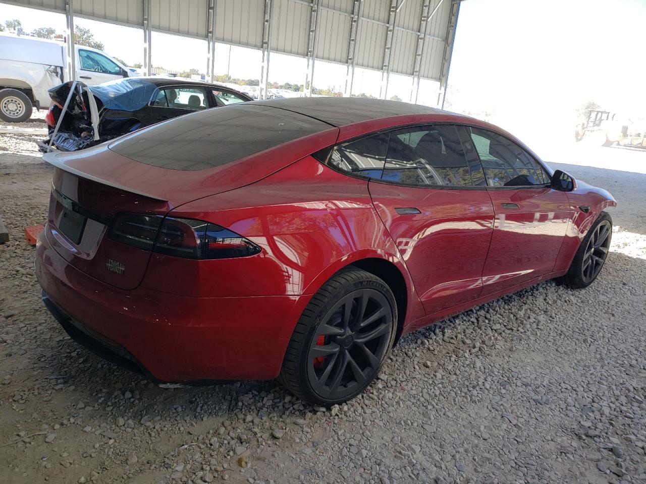 VIN 5YJSA1E65PF519338 2023 TESLA MODEL S no.3