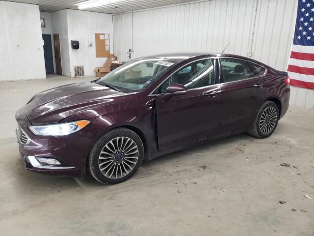  FORD FUSION 2017 Burgundy