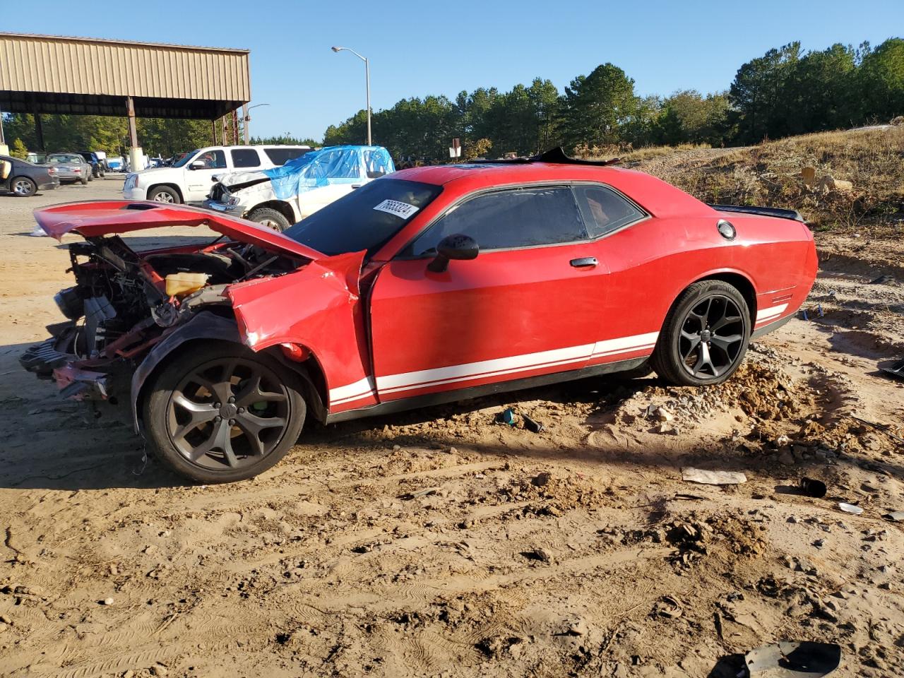 2017 Dodge Challenger Sxt VIN: 2C3CDZAG0HH555527 Lot: 76653324