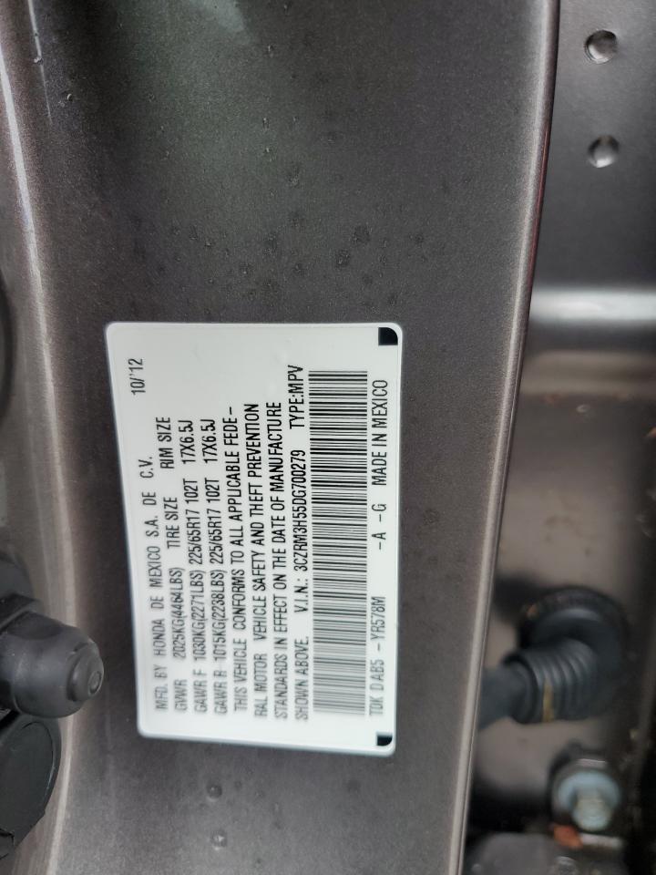 3CZRM3H55DG700279 2013 Honda Cr-V Ex