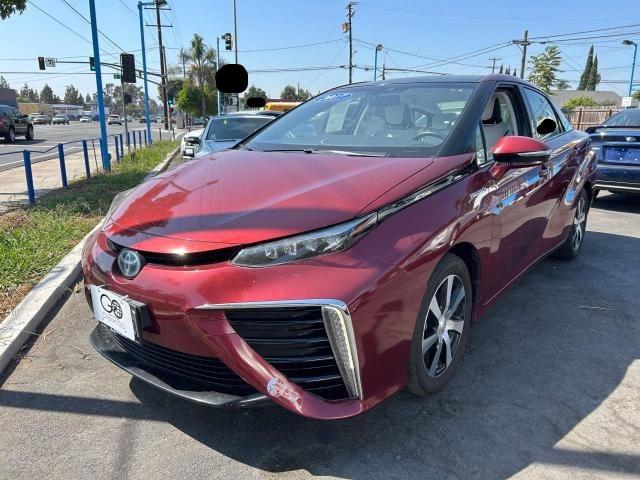 Седаны TOYOTA MIRAI 2017 Бургунди