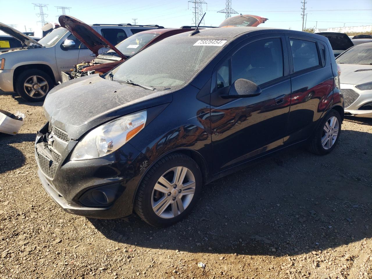 2013 Chevrolet Spark Ls VIN: KL8CA6S92DC586688 Lot: 75828454