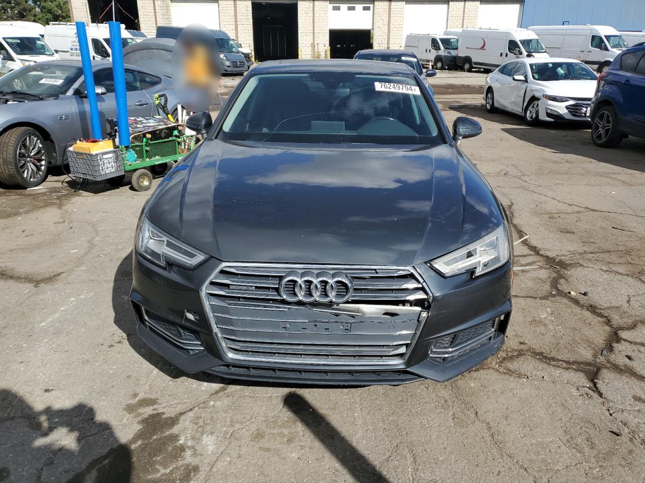 2017 Audi A4 Premium Plus VIN: WAUENAF4XHN028679 Lot: 76249794