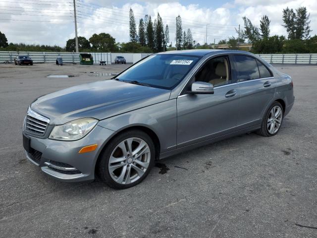  MERCEDES-BENZ C-CLASS 2012 Серебристый