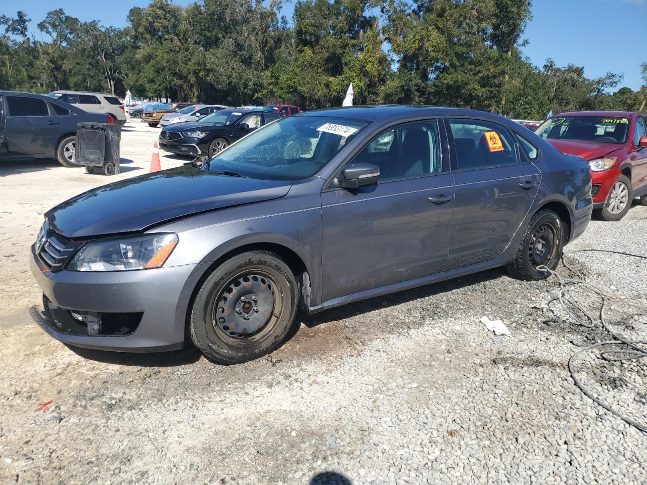 2013 Volkswagen Passat S за продажба в Ocala, FL - Front End