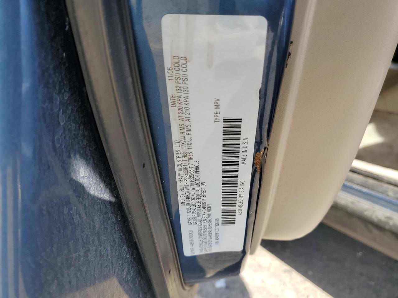 2007 Subaru Outback - Image 12