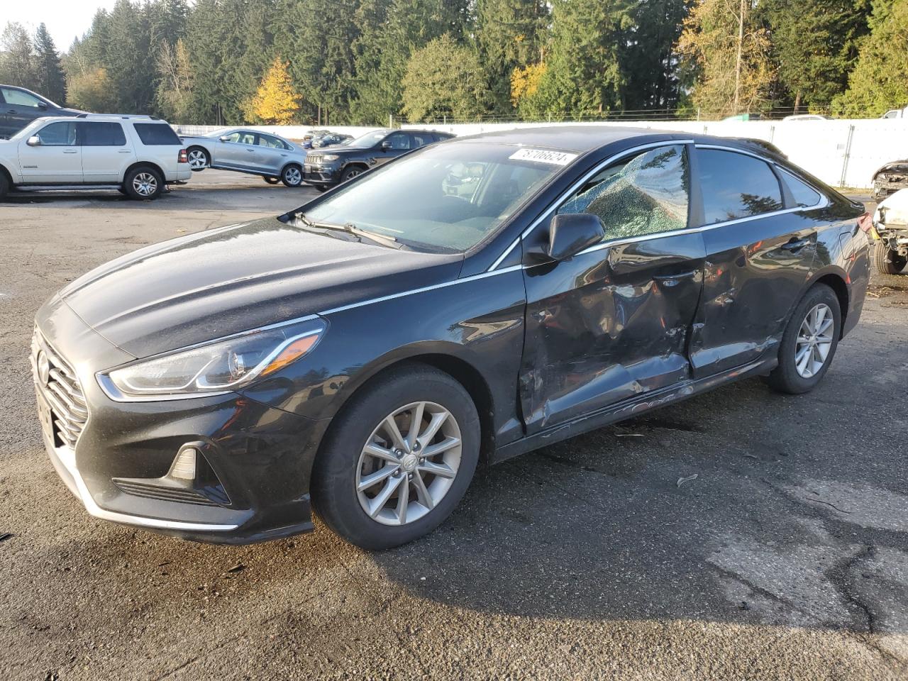 VIN 5NPE24AF2KH792121 2019 HYUNDAI SONATA no.1