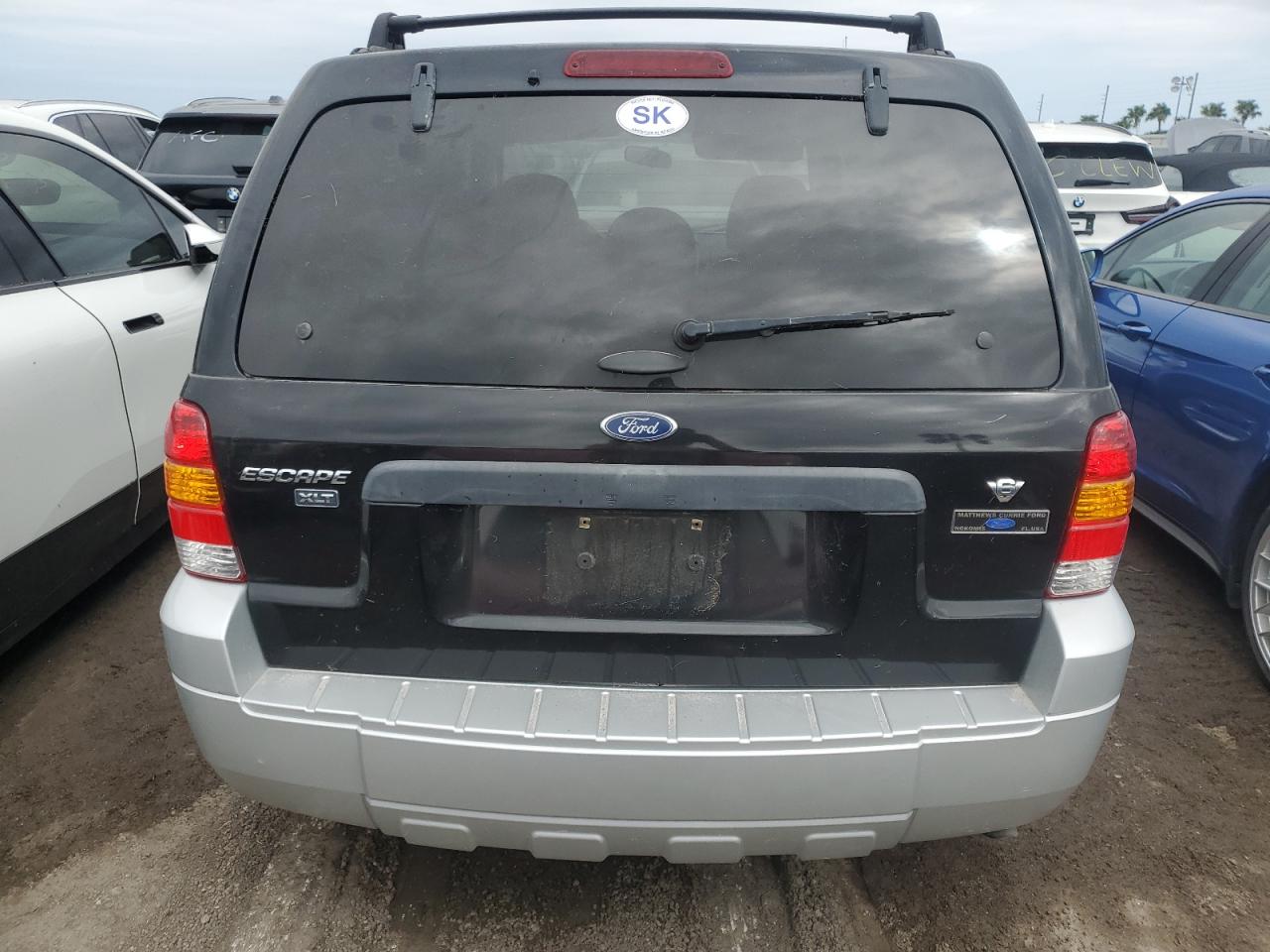 2007 Ford Escape Xlt VIN: 1FMYU03107KC05663 Lot: 76356404