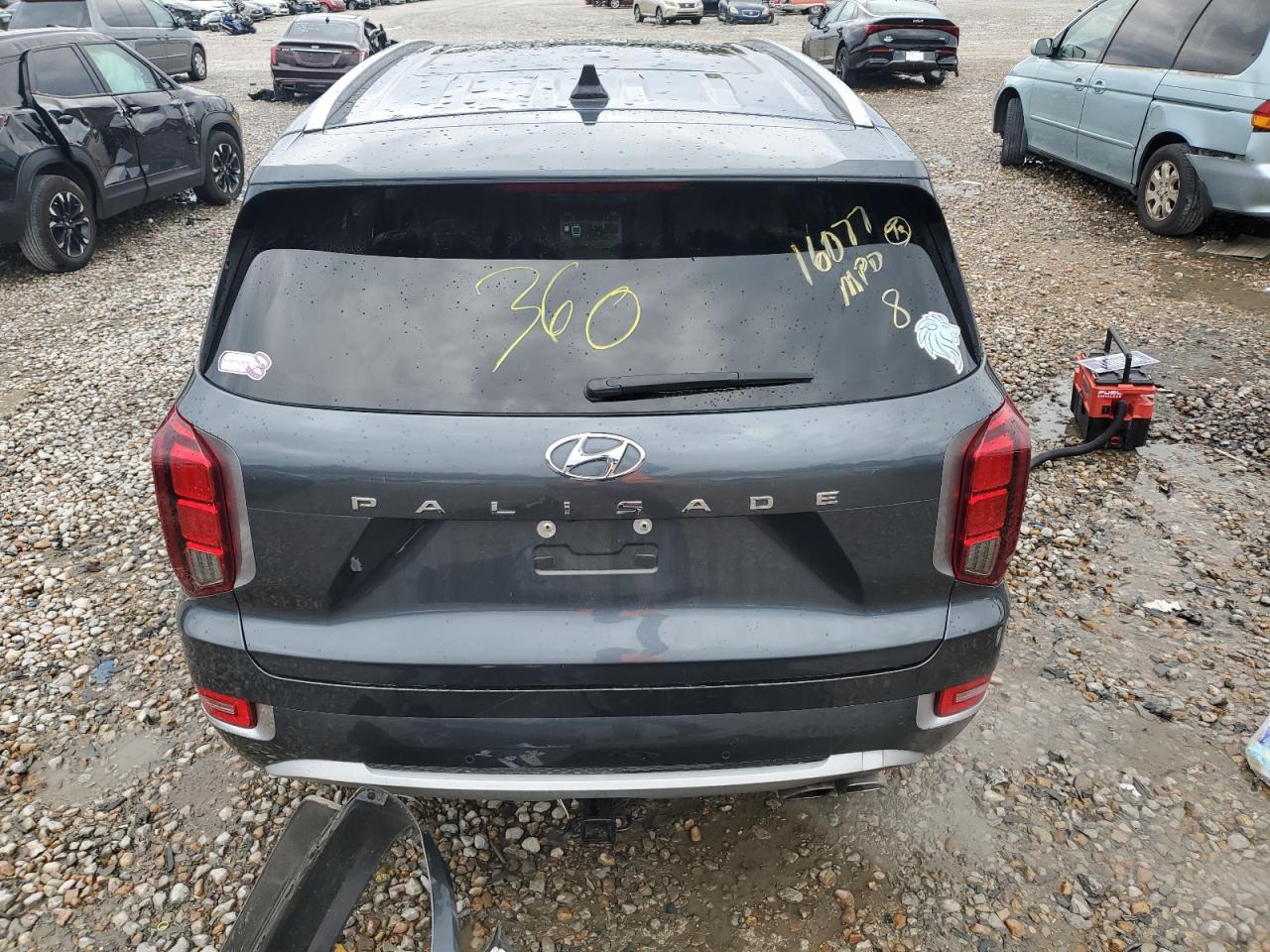 2021 Hyundai Palisade Limited VIN: KM8R54HE3MU245756 Lot: 78416504