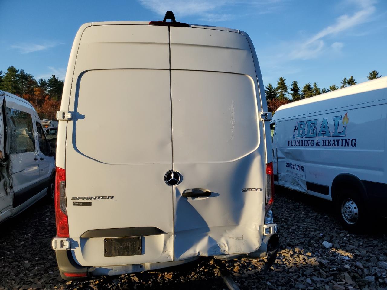 2021 Mercedes-Benz Sprinter 2500 VIN: W1Y40CHY8MT061304 Lot: 77587114