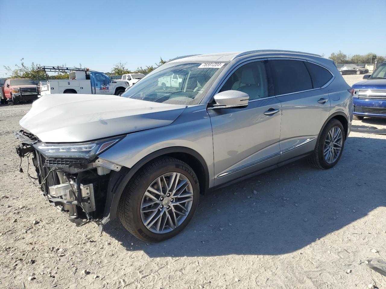 2022 Acura Mdx Advance VIN: 5J8YE1H81NL021287 Lot: 76591204