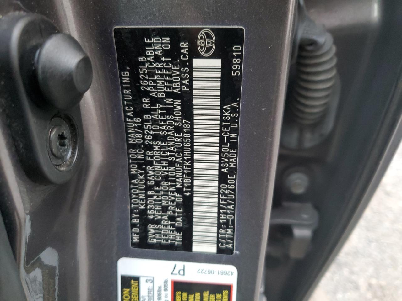 2017 Toyota Camry - Image 12