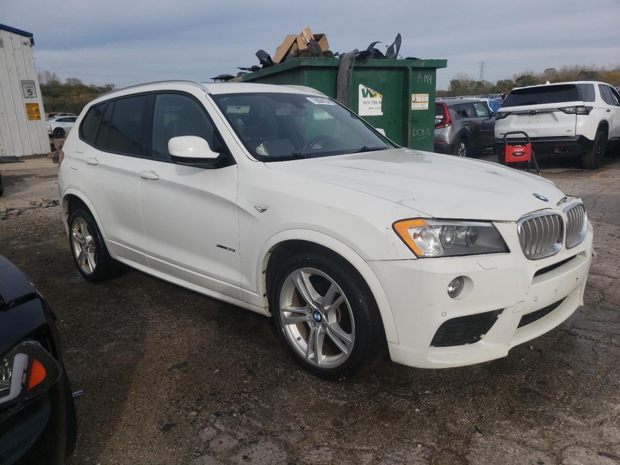 VIN 5UXWX7C5XE0E80143 2014 BMW X3 no.4