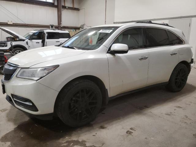 2014 ACURA MDX TECHNOLOGY for sale at Copart AB - EDMONTON