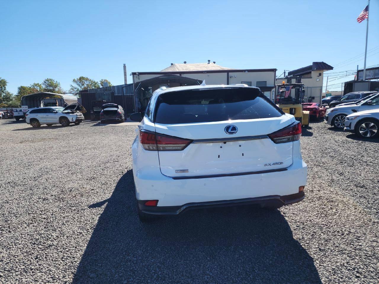 2022 Lexus Rx 450H F Sport VIN: 2T2YGMDA4NC073471 Lot: 76089234