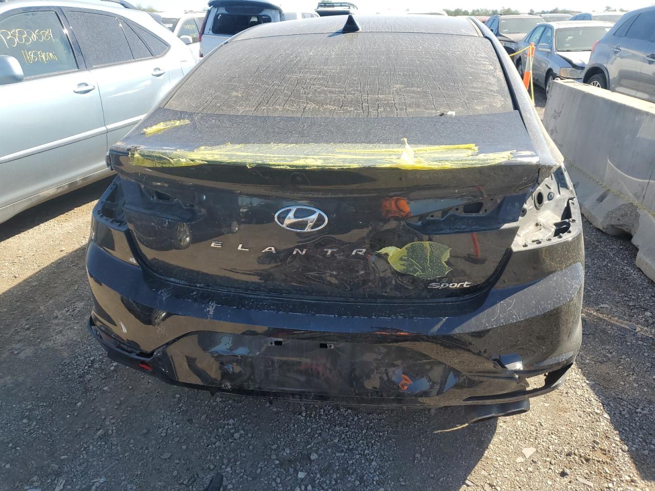 2019 Hyundai Elantra Sport VIN: KMHD04LB7KU828740 Lot: 73678674