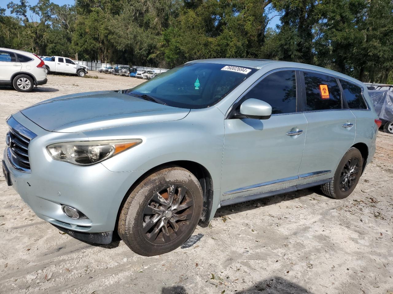 2013 Infiniti Jx35 VIN: 5N1AL0MN5DC328953 Lot: 76002694