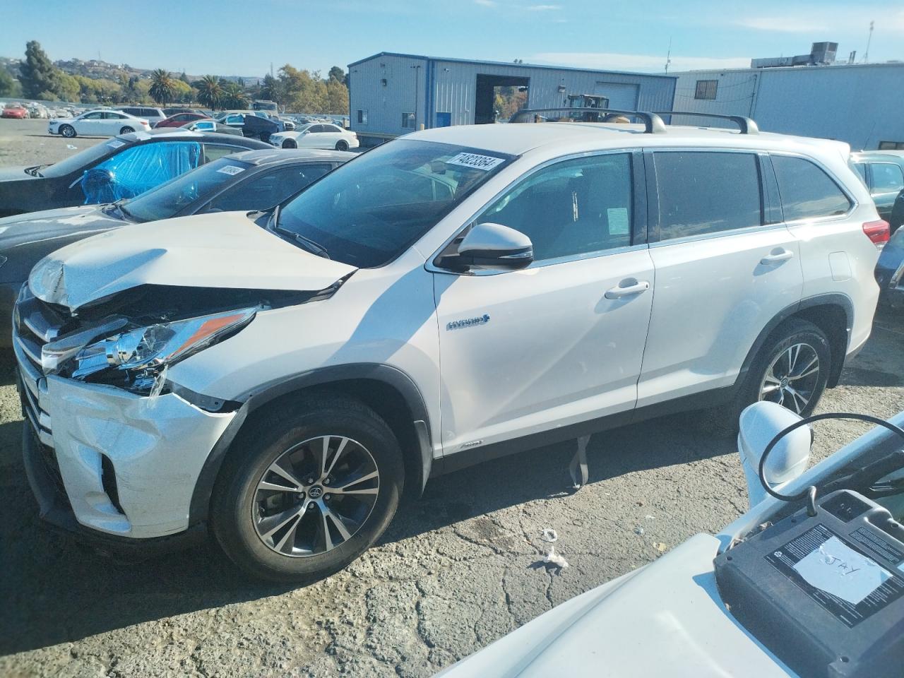 5TDBGRFH5KS070714 2019 Toyota Highlander Hybrid