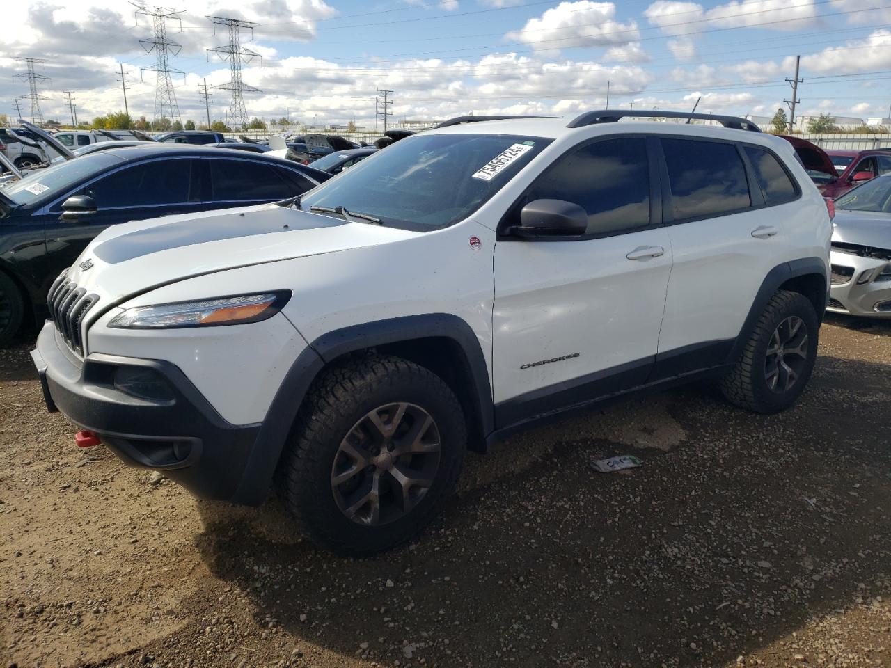 1C4PJMBBXEW109684 2014 Jeep Cherokee Trailhawk