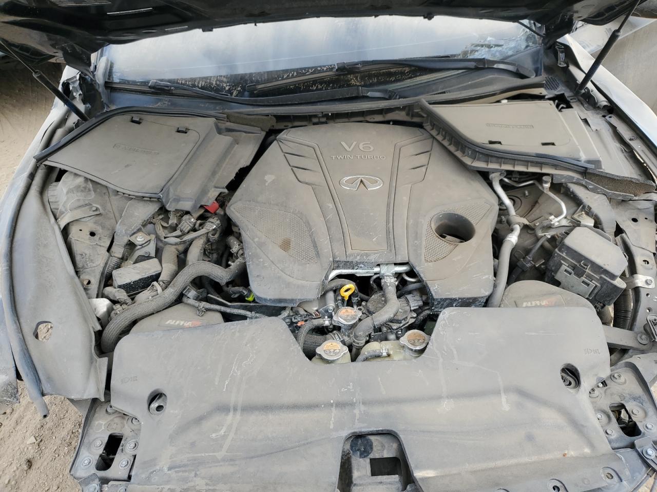 2019 Infiniti Q50 Red Sport 400 VIN: JN1FV7AR3KM800436 Lot: 72464844