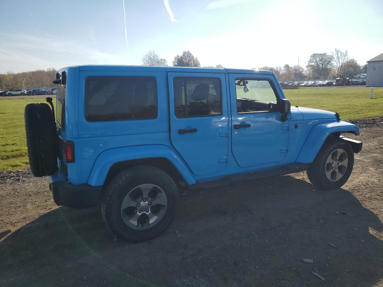 2018 Jeep Wrangler Unlimited Sahara VIN: 1C4BJWEG6JL821389 Lot: 78605464