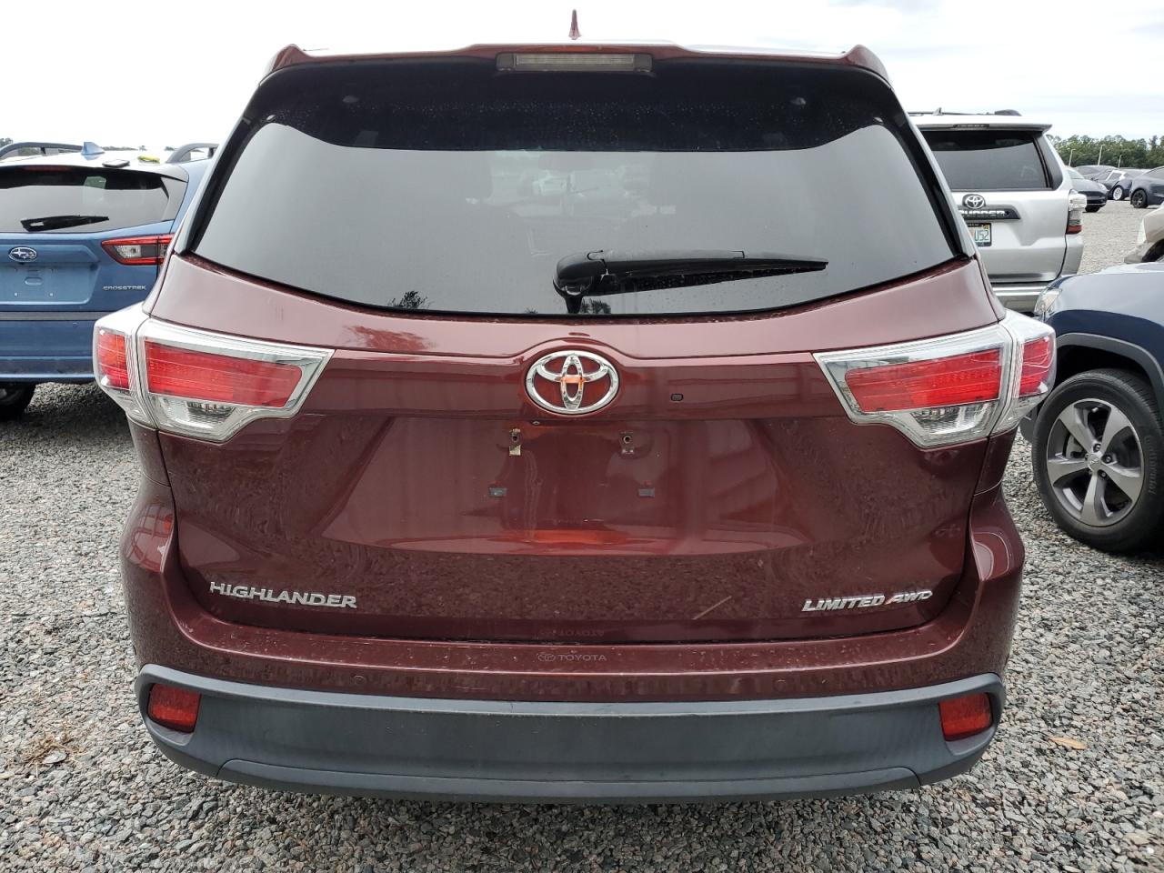 2014 Toyota Highlander Limited VIN: 5TDDKRFHXES066931 Lot: 74001974